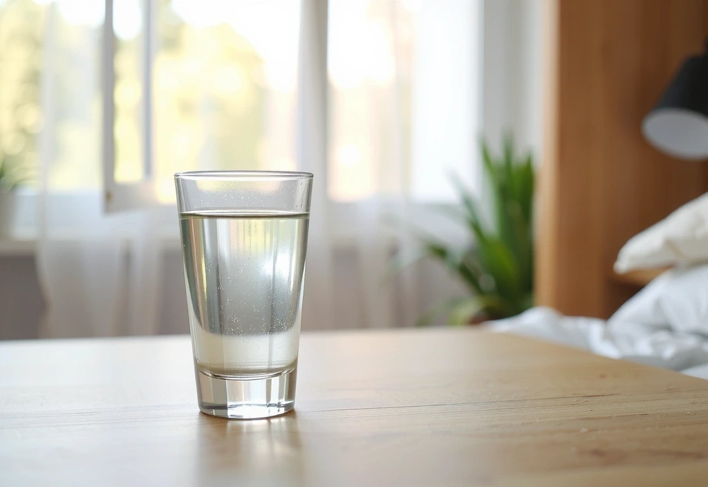 Détail table de nuit